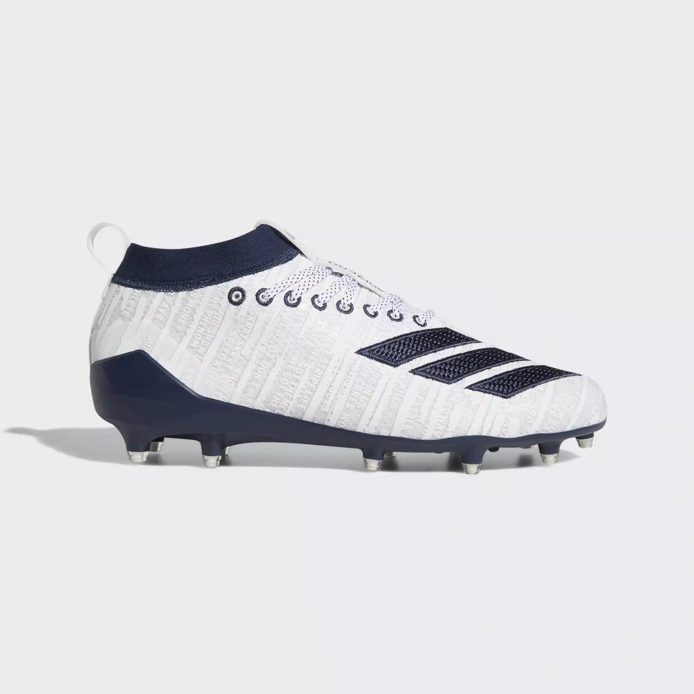 Adidas Adizero 8.0 Tacos de Futbol Blancos Para Hombre (MX-42715)